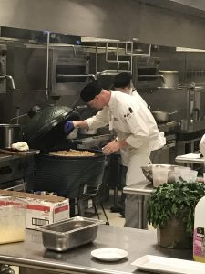 Chefs preparing our local produce